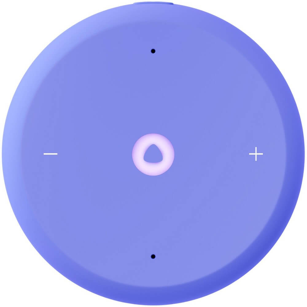 Умная колонка Яндекс Станция Лайт 2 без часов фиолетовый YNDX-00028VIO